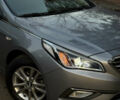 Серый Хендай Соната, объемом двигателя 2 л и пробегом 169 тыс. км за 11700 $, фото 15 на Automoto.ua