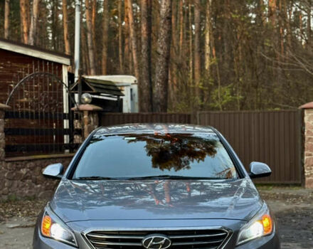 Серый Хендай Соната, объемом двигателя 2 л и пробегом 169 тыс. км за 11700 $, фото 1 на Automoto.ua