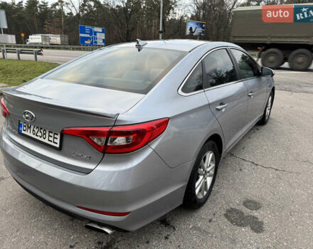 Серый Хендай Соната, объемом двигателя 2.36 л и пробегом 93 тыс. км за 9800 $, фото 12 на Automoto.ua
