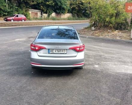 Серый Хендай Соната, объемом двигателя 2.4 л и пробегом 190 тыс. км за 10000 $, фото 43 на Automoto.ua