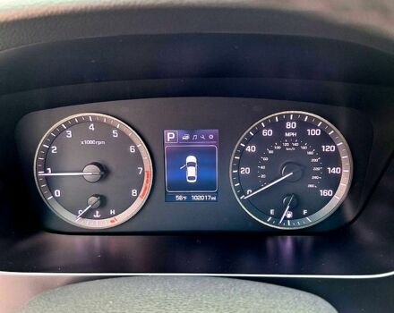 Серый Хендай Соната, объемом двигателя 2.4 л и пробегом 160 тыс. км за 10000 $, фото 7 на Automoto.ua