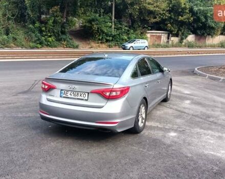 Серый Хендай Соната, объемом двигателя 2.4 л и пробегом 190 тыс. км за 10000 $, фото 21 на Automoto.ua