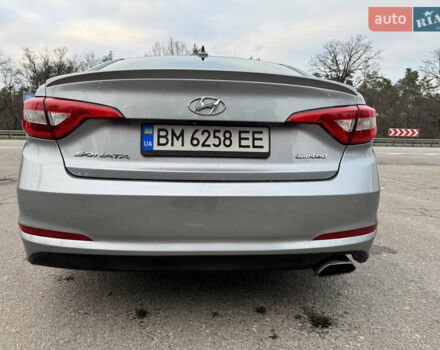 Серый Хендай Соната, объемом двигателя 2.36 л и пробегом 93 тыс. км за 9800 $, фото 11 на Automoto.ua
