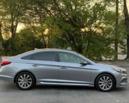 Серый Хендай Соната, объемом двигателя 2.4 л и пробегом 79 тыс. км за 1500 $, фото 6 на Automoto.ua