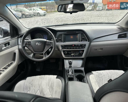 Серый Хендай Соната, объемом двигателя 2.36 л и пробегом 110 тыс. км за 8500 $, фото 7 на Automoto.ua