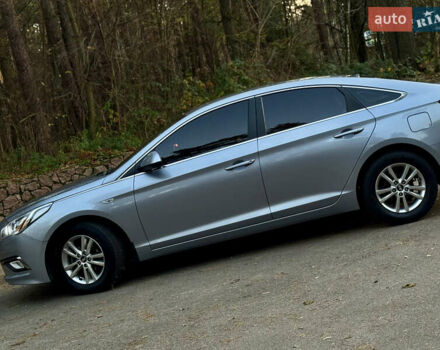 Серый Хендай Соната, объемом двигателя 2 л и пробегом 169 тыс. км за 11700 $, фото 21 на Automoto.ua