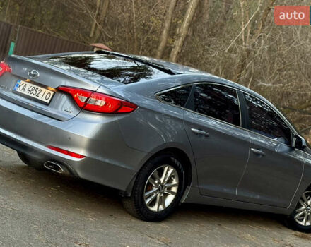 Серый Хендай Соната, объемом двигателя 2 л и пробегом 169 тыс. км за 11700 $, фото 25 на Automoto.ua