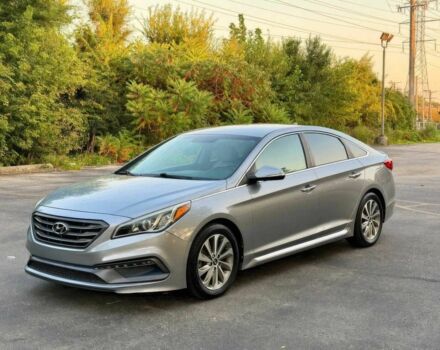 Серый Хендай Соната, объемом двигателя 2.4 л и пробегом 79 тыс. км за 1500 $, фото 1 на Automoto.ua