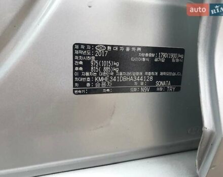 Сірий Хендай Соната, об'ємом двигуна 2 л та пробігом 383 тис. км за 10390 $, фото 2 на Automoto.ua