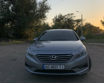 Серый Хендай Соната, объемом двигателя 2 л и пробегом 154 тыс. км за 11200 $, фото 1 на Automoto.ua