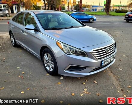 Сірий Хендай Соната, об'ємом двигуна 2.4 л та пробігом 185 тис. км за 8200 $, фото 1 на Automoto.ua