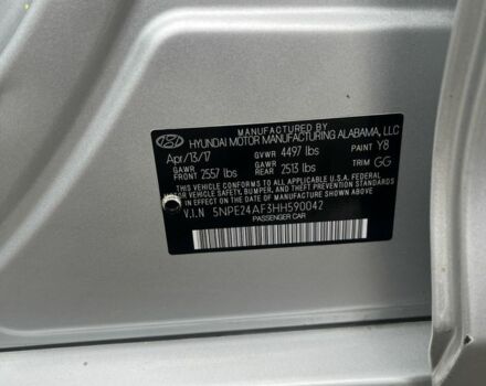 Сірий Хендай Соната, об'ємом двигуна 2.4 л та пробігом 124 тис. км за 12499 $, фото 7 на Automoto.ua