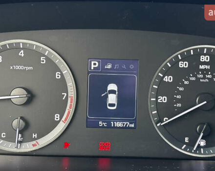 Серый Хендай Соната, объемом двигателя 2.36 л и пробегом 187 тыс. км за 9500 $, фото 17 на Automoto.ua