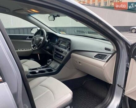 Серый Хендай Соната, объемом двигателя 2.36 л и пробегом 177 тыс. км за 10950 $, фото 17 на Automoto.ua