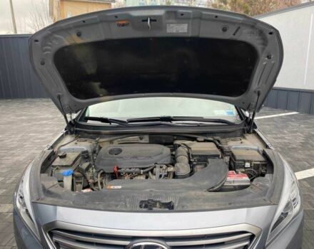 Серый Хендай Соната, объемом двигателя 2.4 л и пробегом 177 тыс. км за 10950 $, фото 19 на Automoto.ua