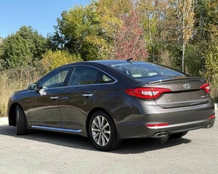 Серый Хендай Соната, объемом двигателя 2.4 л и пробегом 62 тыс. км за 11000 $, фото 3 на Automoto.ua