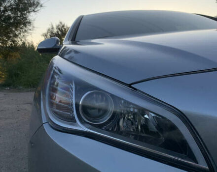 Серый Хендай Соната, объемом двигателя 2 л и пробегом 154 тыс. км за 11200 $, фото 8 на Automoto.ua