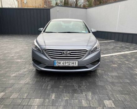 Серый Хендай Соната, объемом двигателя 2.4 л и пробегом 177 тыс. км за 10950 $, фото 8 на Automoto.ua