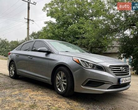 Серый Хендай Соната, объемом двигателя 2.36 л и пробегом 110 тыс. км за 10500 $, фото 6 на Automoto.ua