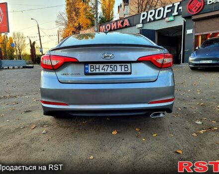 Сірий Хендай Соната, об'ємом двигуна 2.4 л та пробігом 185 тис. км за 8200 $, фото 5 на Automoto.ua