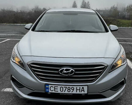 Серый Хендай Соната, объемом двигателя 2.36 л и пробегом 187 тыс. км за 9500 $, фото 1 на Automoto.ua