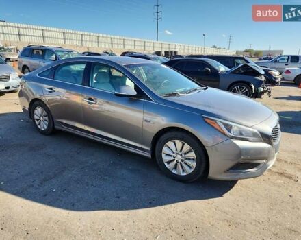 Серый Хендай Соната, объемом двигателя 2 л и пробегом 169 тыс. км за 1500 $, фото 2 на Automoto.ua