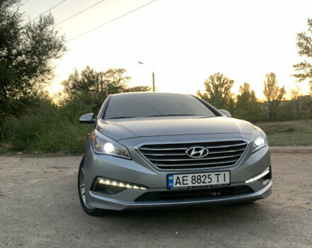 Серый Хендай Соната, объемом двигателя 2 л и пробегом 154 тыс. км за 11200 $, фото 12 на Automoto.ua