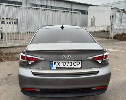 Серый Хендай Соната, объемом двигателя 2 л и пробегом 135 тыс. км за 14950 $, фото 7 на Automoto.ua