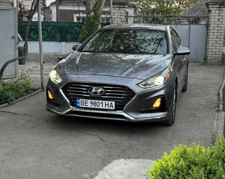 Серый Хендай Соната, объемом двигателя 2.4 л и пробегом 82 тыс. км за 17000 $, фото 40 на Automoto.ua