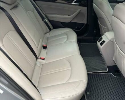 Серый Хендай Соната, объемом двигателя 2 л и пробегом 135 тыс. км за 14950 $, фото 13 на Automoto.ua