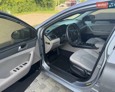 Серый Хендай Соната, объемом двигателя 2.36 л и пробегом 89 тыс. км за 14200 $, фото 8 на Automoto.ua