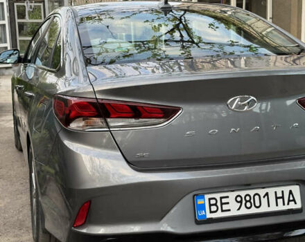 Серый Хендай Соната, объемом двигателя 2.4 л и пробегом 82 тыс. км за 17000 $, фото 20 на Automoto.ua
