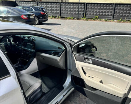 Серый Хендай Соната, объемом двигателя 2.36 л и пробегом 280 тыс. км за 10500 $, фото 4 на Automoto.ua