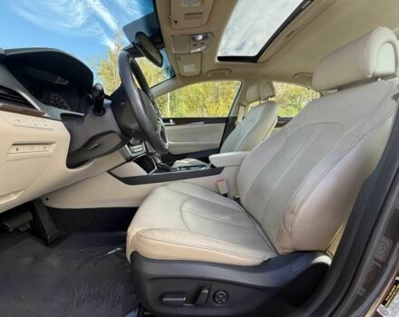 Серый Хендай Соната, объемом двигателя 2.4 л и пробегом 62 тыс. км за 11000 $, фото 8 на Automoto.ua