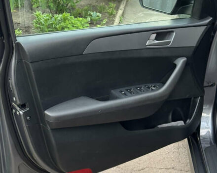 Серый Хендай Соната, объемом двигателя 2.4 л и пробегом 82 тыс. км за 17000 $, фото 28 на Automoto.ua