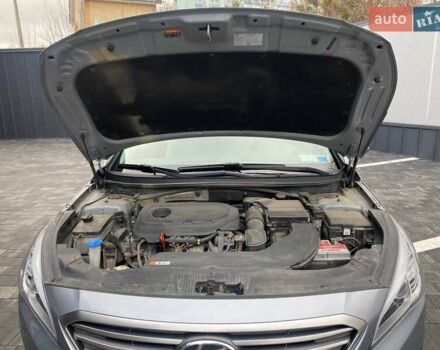 Серый Хендай Соната, объемом двигателя 2.36 л и пробегом 177 тыс. км за 10950 $, фото 19 на Automoto.ua