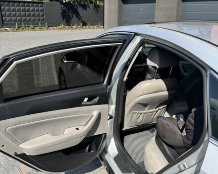 Серый Хендай Соната, объемом двигателя 2.36 л и пробегом 280 тыс. км за 10500 $, фото 10 на Automoto.ua