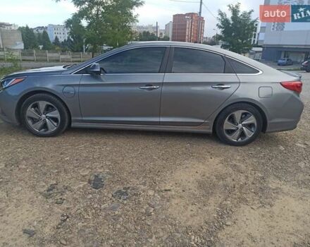Сірий Хендай Соната, об'ємом двигуна 2 л та пробігом 116 тис. км за 14300 $, фото 6 на Automoto.ua