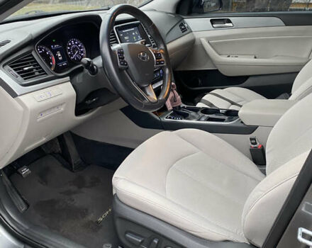 Серый Хендай Соната, объемом двигателя 2.4 л и пробегом 75 тыс. км за 13700 $, фото 21 на Automoto.ua