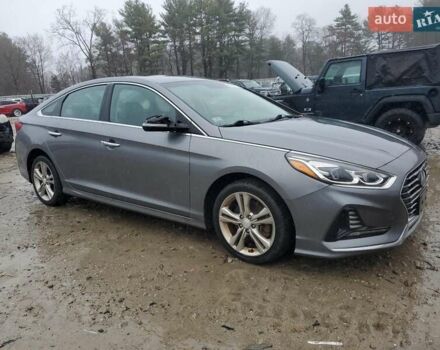 Серый Хендай Соната, объемом двигателя 2.4 л и пробегом 138 тыс. км за 1900 $, фото 3 на Automoto.ua
