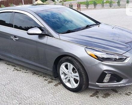 Серый Хендай Соната, объемом двигателя 2.4 л и пробегом 93 тыс. км за 14154 $, фото 2 на Automoto.ua