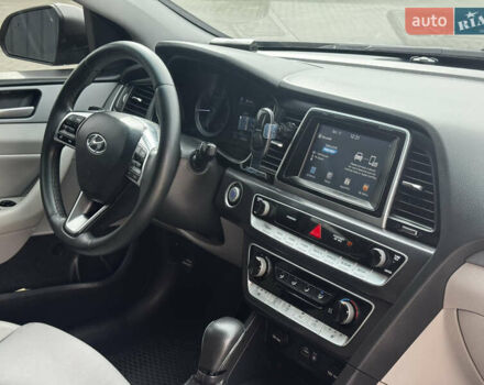 Серый Хендай Соната, объемом двигателя 2.4 л и пробегом 133 тыс. км за 13850 $, фото 35 на Automoto.ua