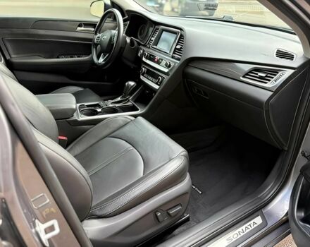 Серый Хендай Соната, объемом двигателя 2.4 л и пробегом 42 тыс. км за 7200 $, фото 12 на Automoto.ua