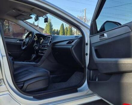 Серый Хендай Соната, объемом двигателя 2 л и пробегом 181 тыс. км за 14000 $, фото 15 на Automoto.ua