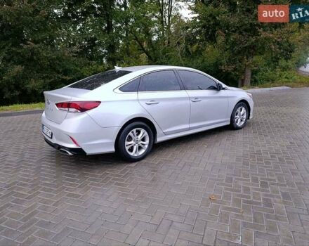 Серый Хендай Соната, объемом двигателя 2.36 л и пробегом 90 тыс. км за 12600 $, фото 8 на Automoto.ua