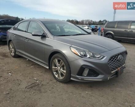 Серый Хендай Соната, объемом двигателя 2.4 л и пробегом 151 тыс. км за 2300 $, фото 3 на Automoto.ua