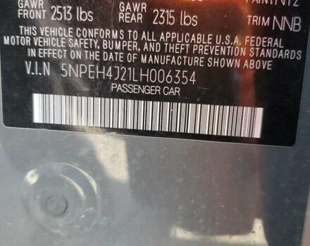 Сірий Хендай Соната, об'ємом двигуна 1.6 л та пробігом 134 тис. км за 4600 $, фото 11 на Automoto.ua