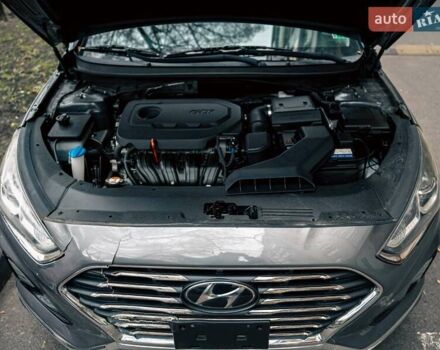 Сірий Хендай Соната, об'ємом двигуна 2.4 л та пробігом 107 тис. км за 12000 $, фото 15 на Automoto.ua