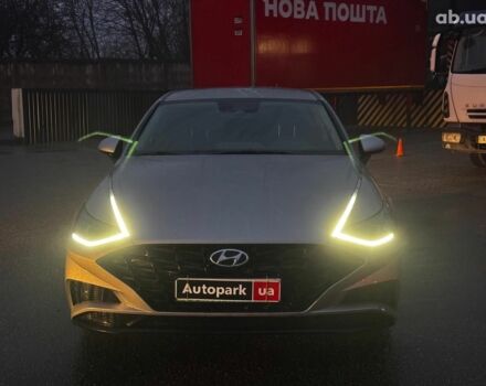 Серый Хендай Соната, объемом двигателя 2.5 л и пробегом 46 тыс. км за 19390 $, фото 1 на Automoto.ua