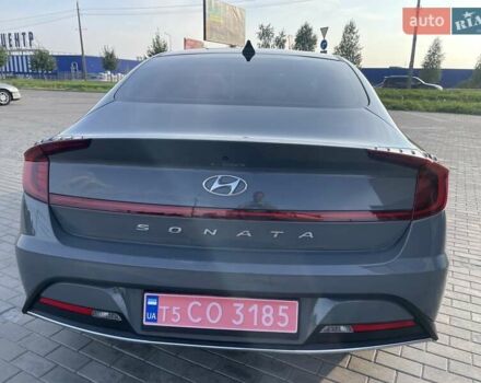 Серый Хендай Соната, объемом двигателя 2.5 л и пробегом 144 тыс. км за 15950 $, фото 21 на Automoto.ua